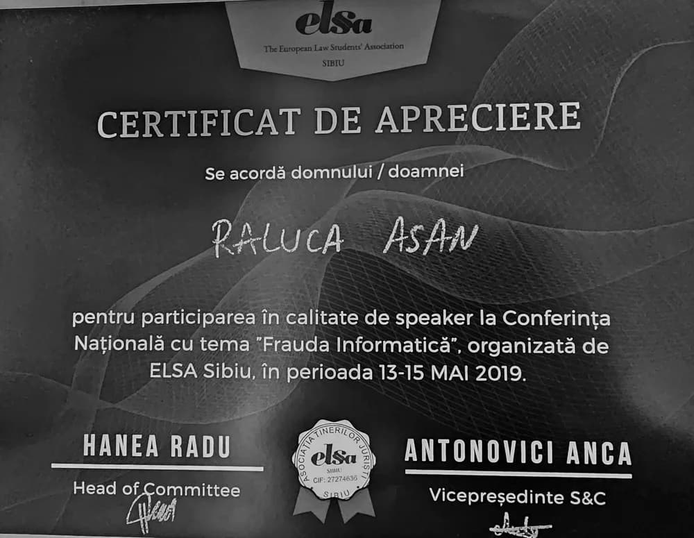 Certificate 7